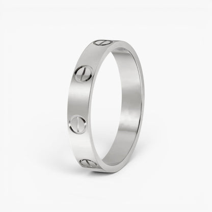 Slim Love Band Ring