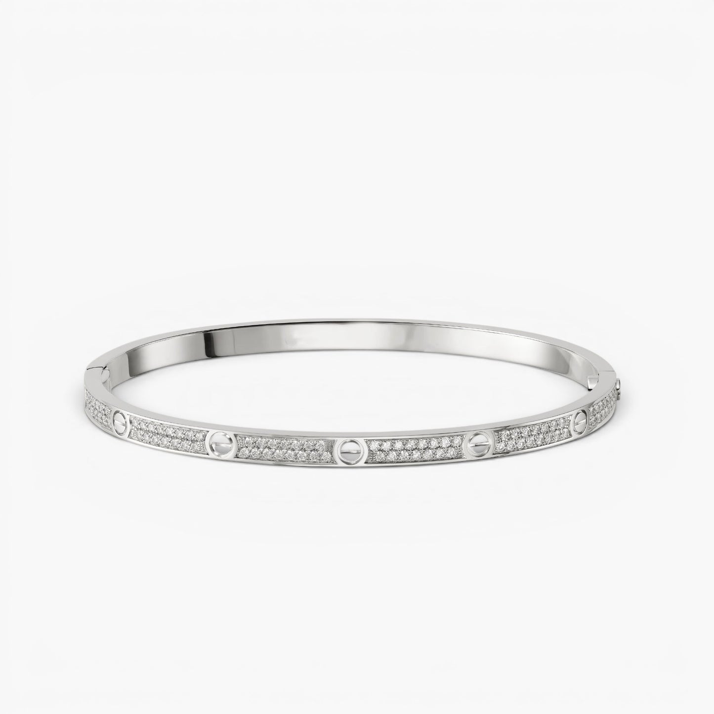Slim Pavé Love Bracelet