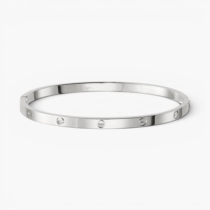 Slim Love Bracelet with Screw Hinge