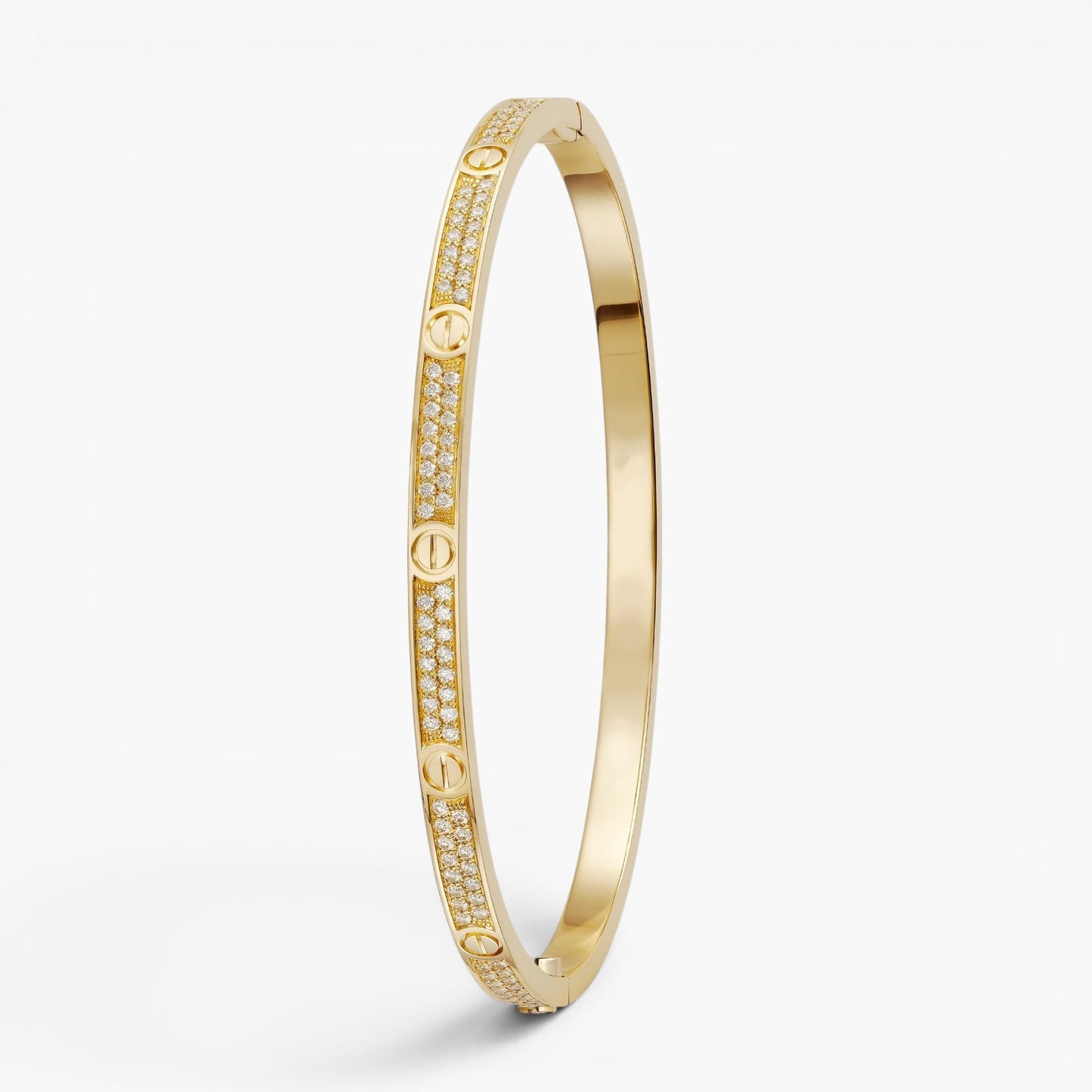 Slim Pavé Love Bracelet