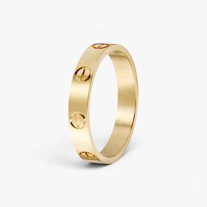 Slim Love Band Ring
