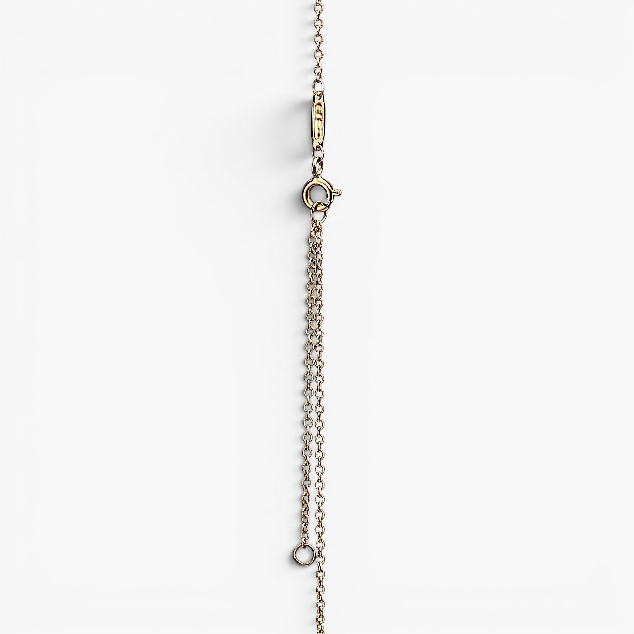 Pavé Knot Pendant Necklace