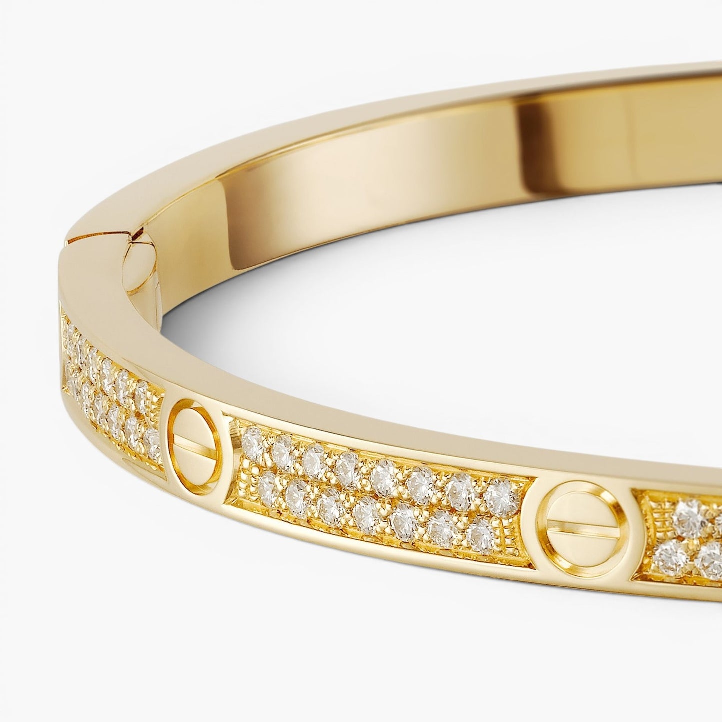 Slim Pavé Love Bracelet