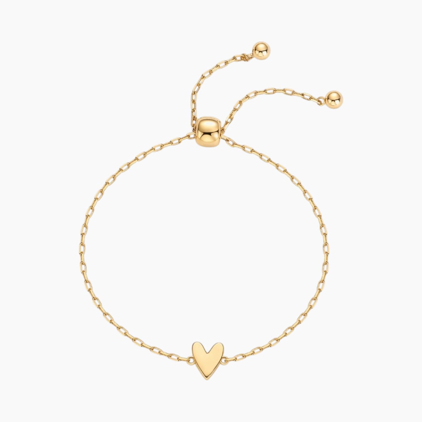 Heart Duo Charm Bracelet Set