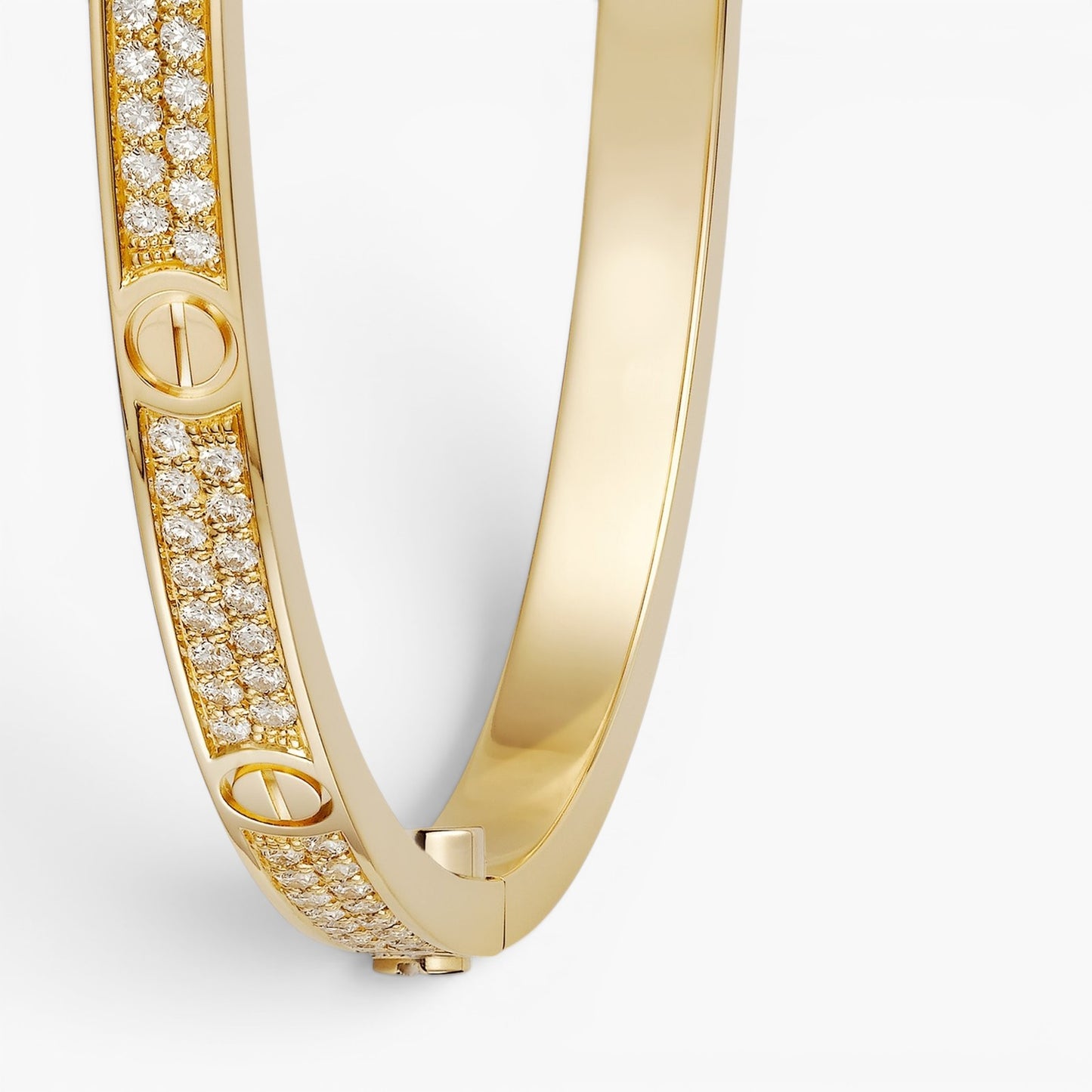 Slim Pavé Love Bracelet