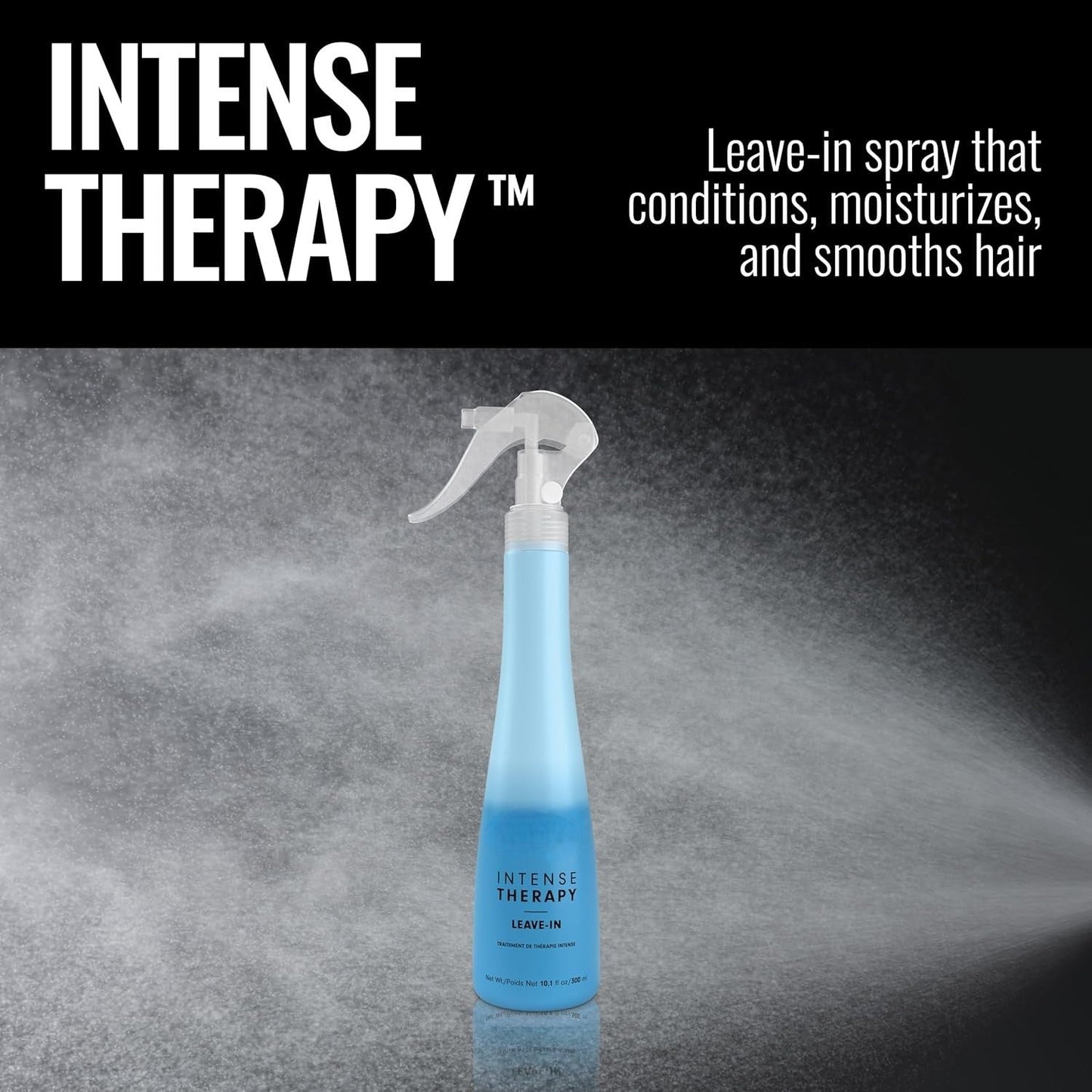 Intense Therapy Leave-In Conditioner Spray for Heat Protection and Detangling