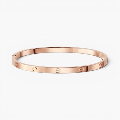 Slim Love Bracelet with Screw Hinge