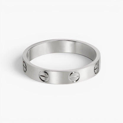 Slim Love Band Ring