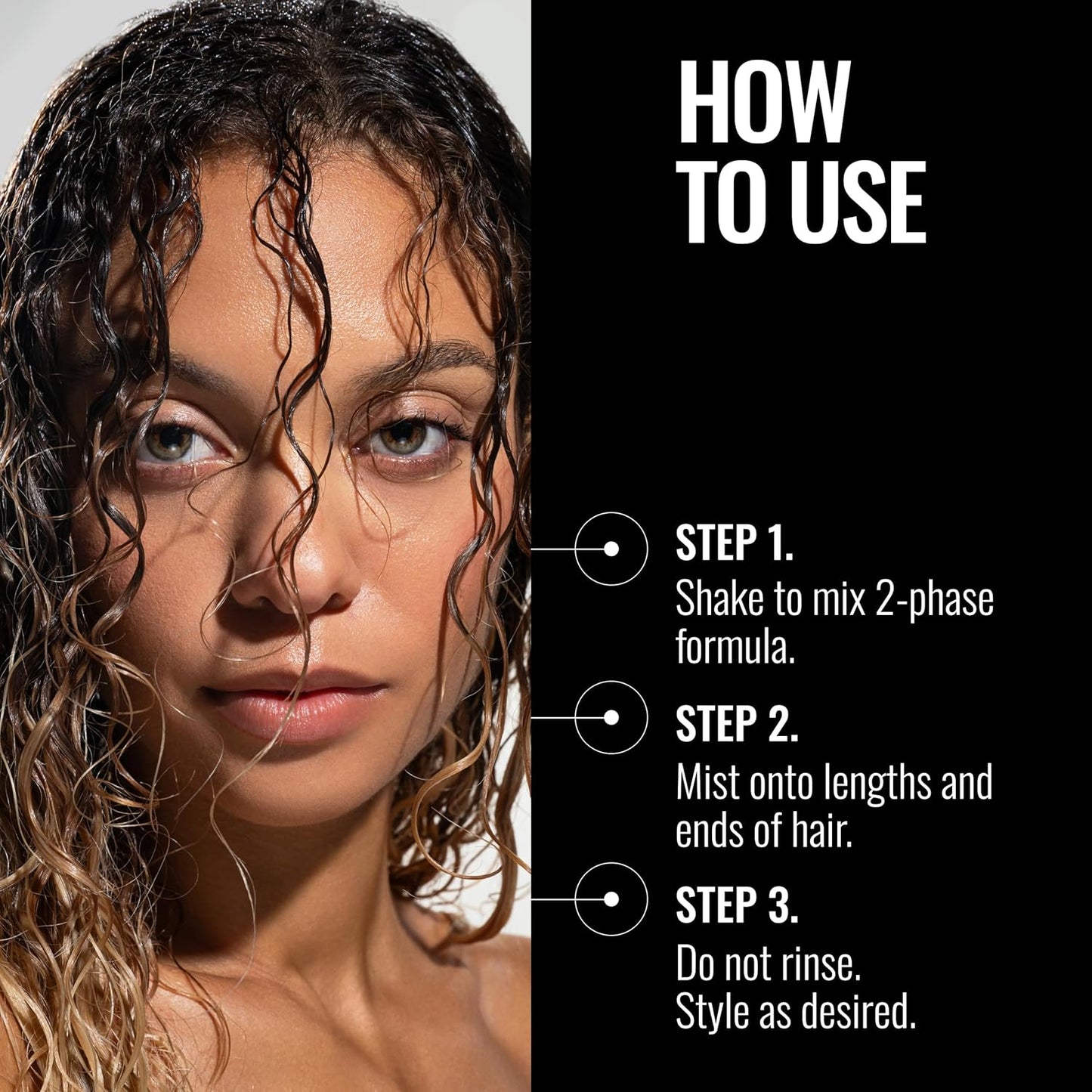 Intense Therapy Leave-In Conditioner Spray for Heat Protection and Detangling