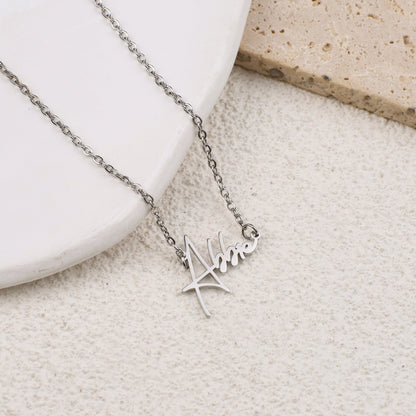 Personalized Dainty Name Necklace