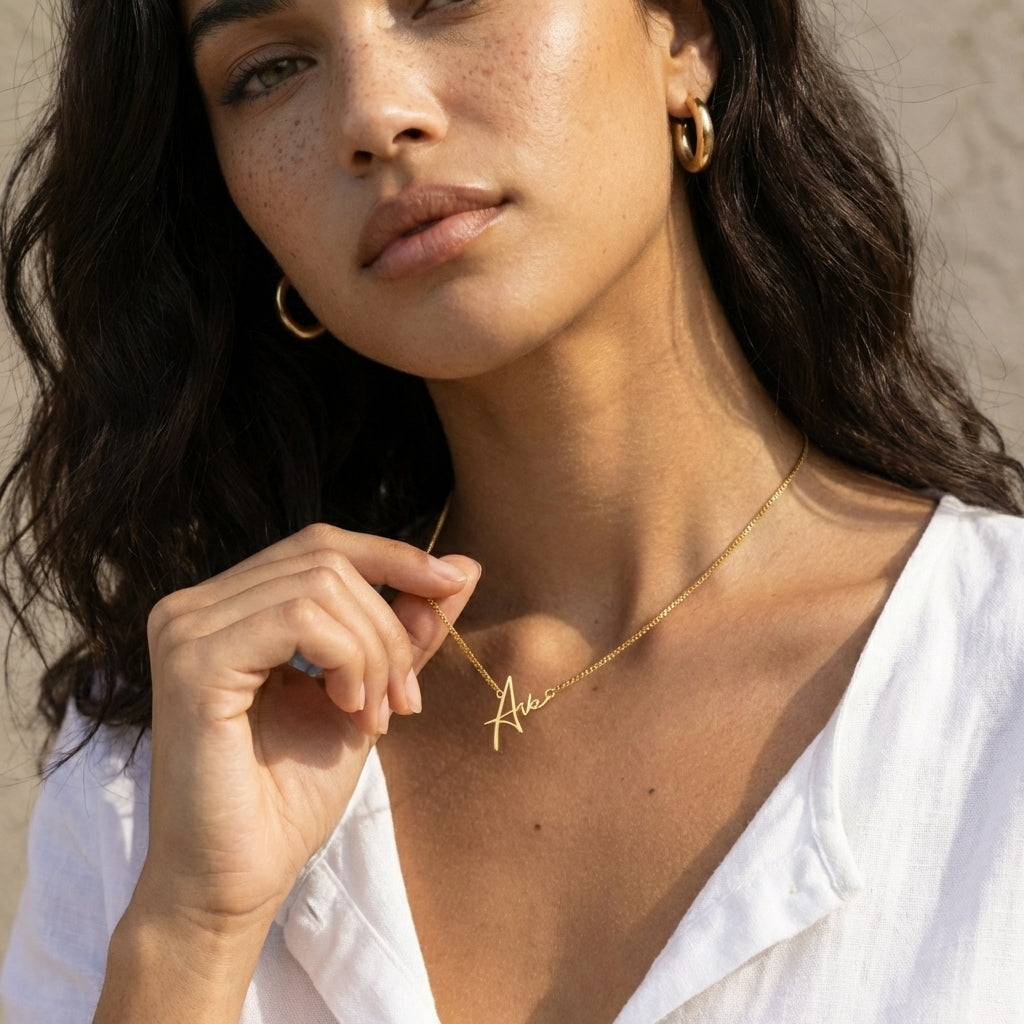 Personalized Dainty Name Necklace