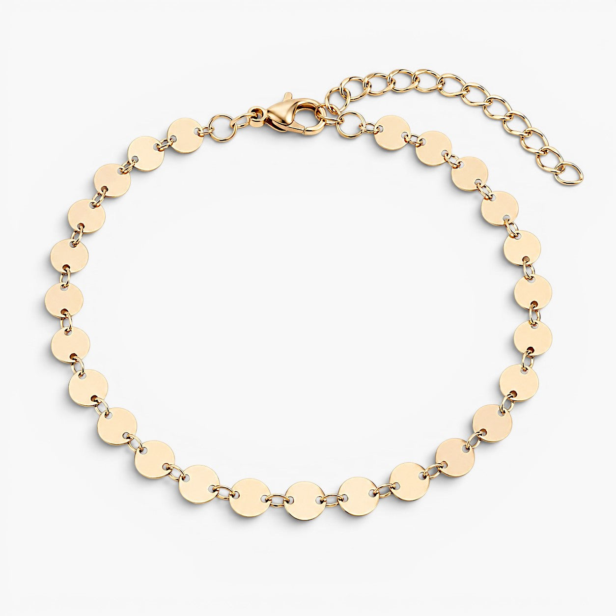 Solène Star Charm Layered Anklet Set