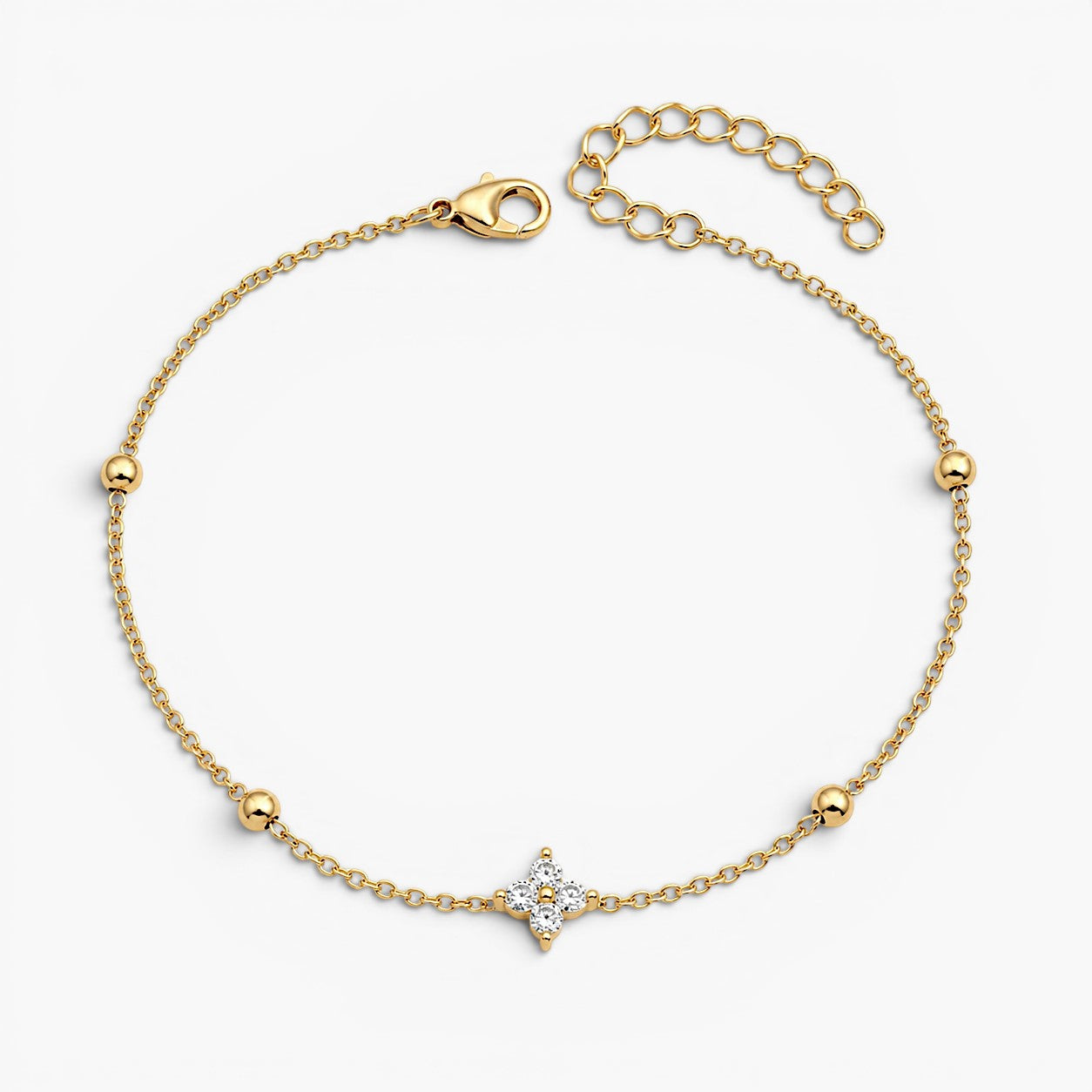 Beach Star Layered Anklet Set