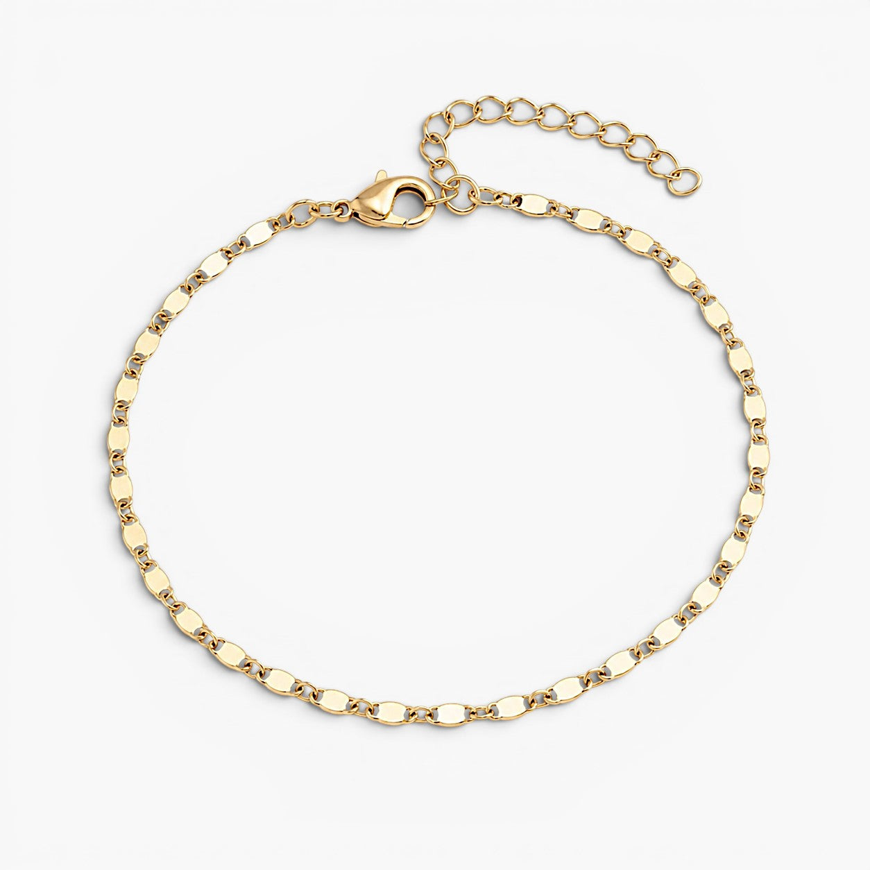 Solara Beach Charm Layered Anklet Set