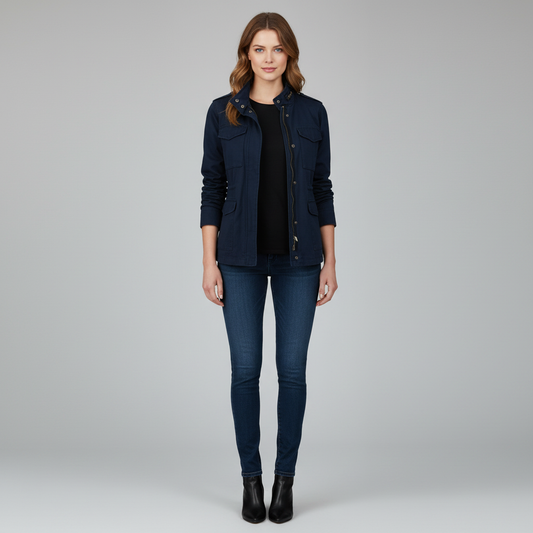 Modern Women's Zipper Jacket | Casual Outerwear