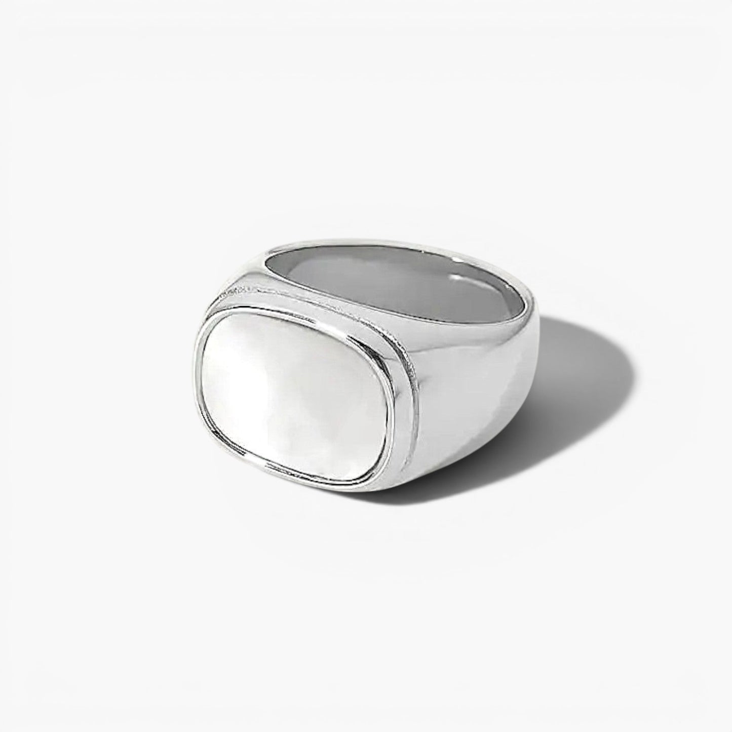 Gold Shell Statement Ring