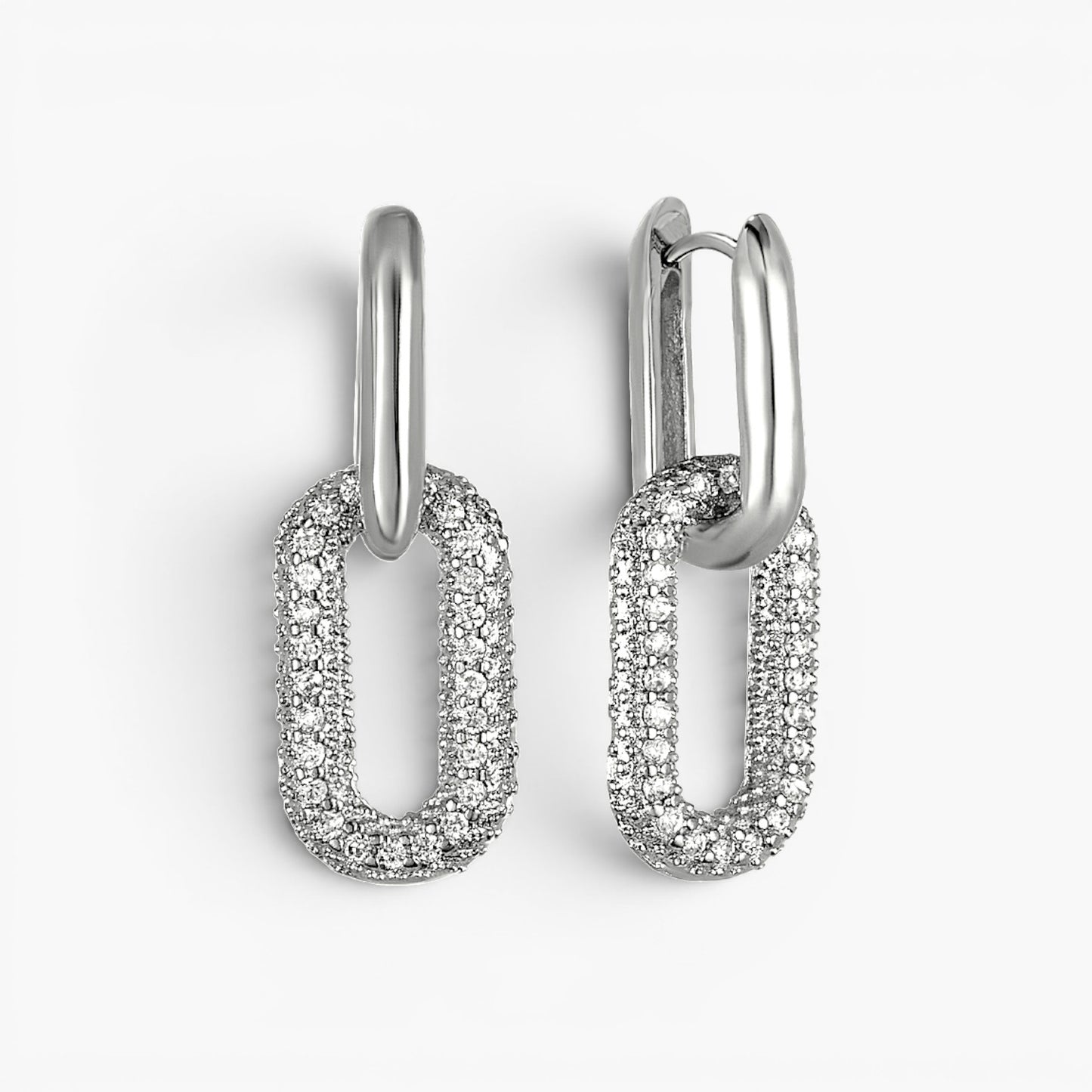 avé Paperclip Link Earrings