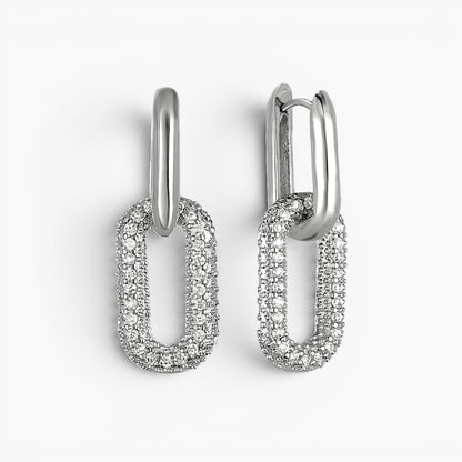 avé Paperclip Link Earrings