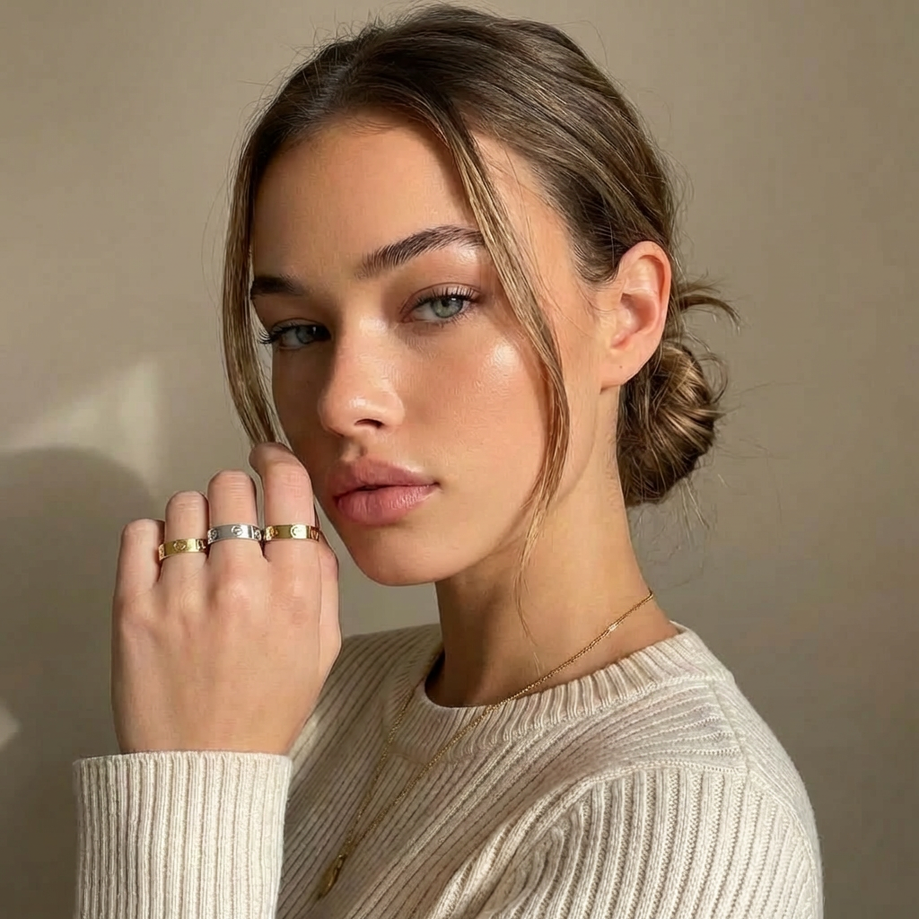 Slim Love Band Ring