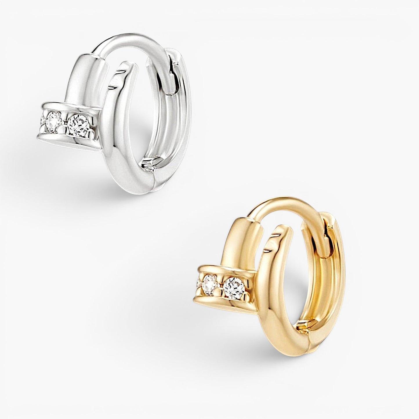 Sleek Nail Huggie Earring for Tragus