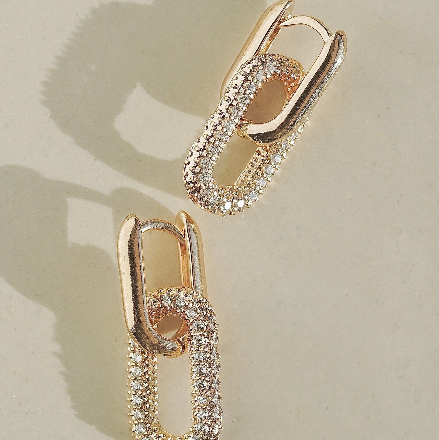 avé Paperclip Link Earrings
